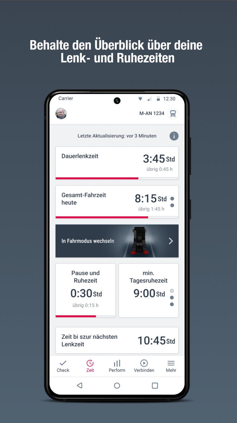 MAN Deutschland Driver app