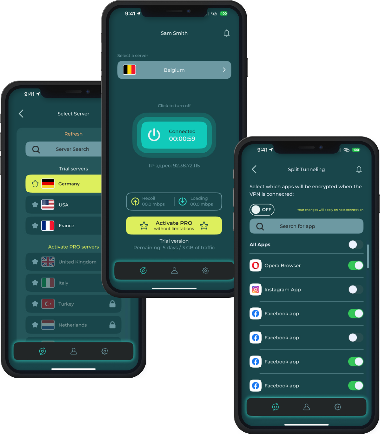THE.VPN – Multiplatform VPN Application