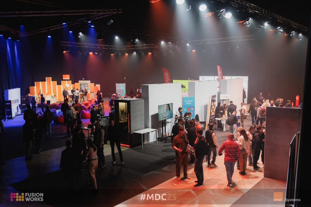 Expo zone at Moldova DevCon